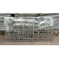 2x1x1m galvanized welded wire mesh gabion basket retaining wall